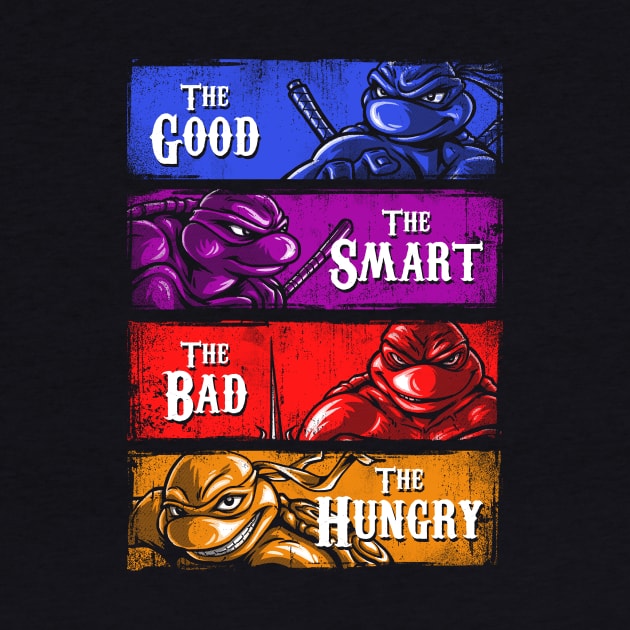 The Good, The Smart, The Bad and The Hungry by Punksthetic